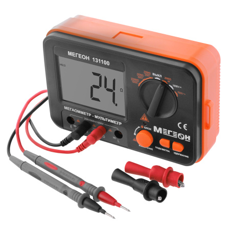 Мегаомметр (измеритель сопротивления изоляции) МЕГЕОН 131100 купить по низкой цене | МАКСПРОФИТ