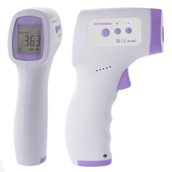 Бесконтактный инфракрасный термометр МЕГЕОН 16050 купить по низкой цене | МАКСПРОФИТ