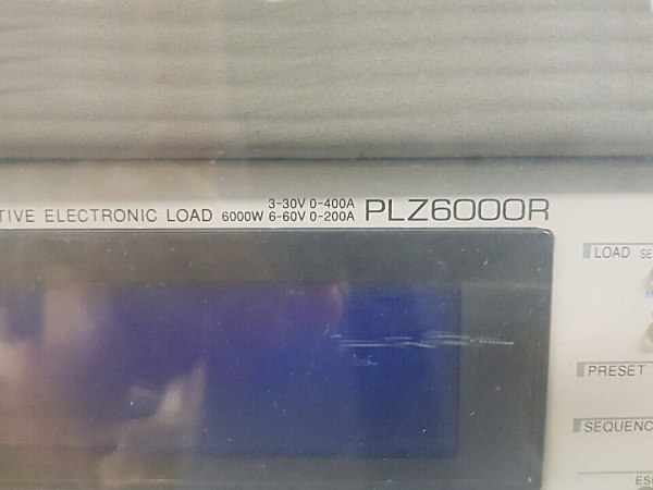 Нагрузка электронная Kikusui PLZ6000R 6000 Вт (демонстрационный) купить по низкой цене | МАКСПРОФИТ